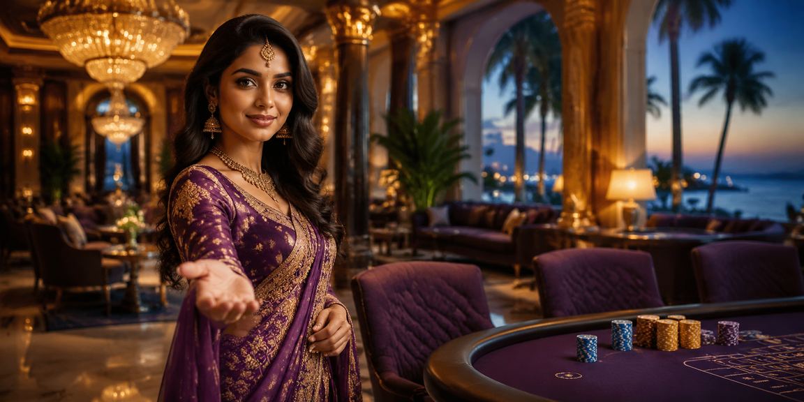 Indian user logging into mobile casino app